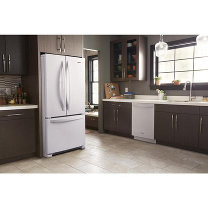 WHIRLPOOL WRFF5333PW Whirlpool 33-inch Wide French Door Refrigerator - 22 Cu. Ft.