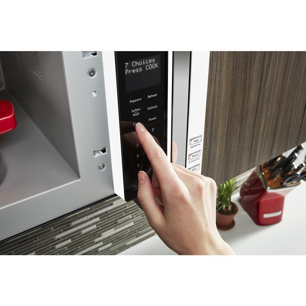 KITCHENAID KMLS311HWH KitchenAid 1000-watt Low Profile Microwave Hood Combination - White
