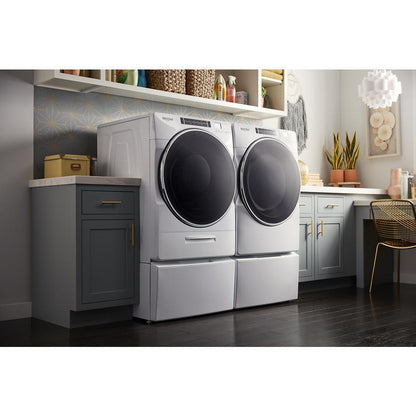 WHIRLPOOL WGD8620HW Whirlpool 7.4 CU.FT Front Load Gas Dryer With Intiutitive Touch ...