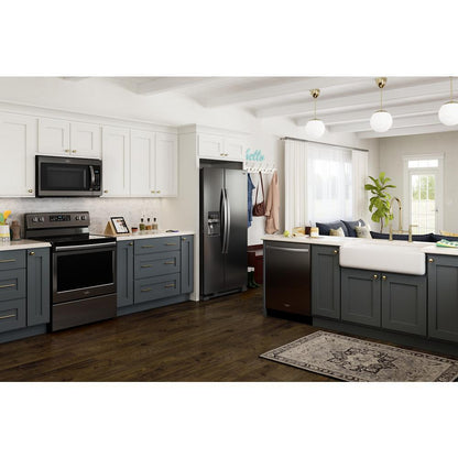 WHIRLPOOL WRS325SDHV Whirlpool 36-inch Wide Side-by-side Refrigerator - 24 Cu. Ft. - ...