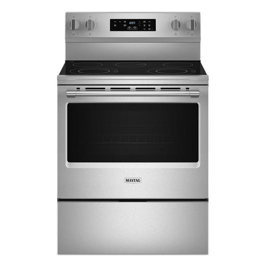 MAYTAG MFES4030RS Maytag 30-inch Wide Electric Range With Steam Clean - 5.3 Cu. Ft.