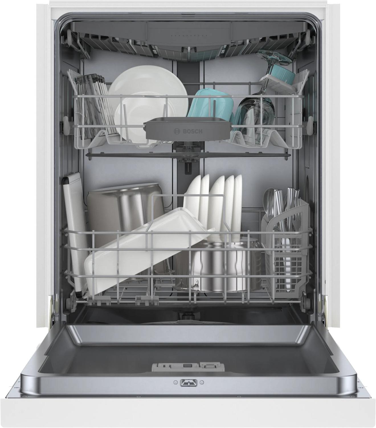 BOSCH SHE53C82N Bosch 300 Series Dishwasher 24"" White