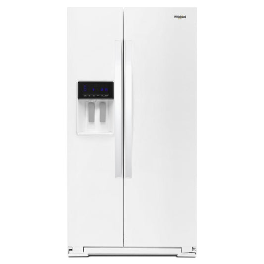 WHIRLPOOL WRS571CIHW Whirlpool 36-inch Wide Counter Depth Side-by-side Refrigerator -...