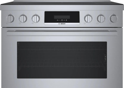 BOSCH HIS8655U 800 Series Induction Freestanding Range 36'' Stainless Steel His8655u