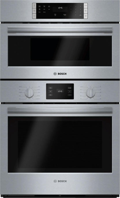 BOSCH HBL57M52UC Bosch 30"" Microwave Combination Oven 500 Series - Stainless Steel