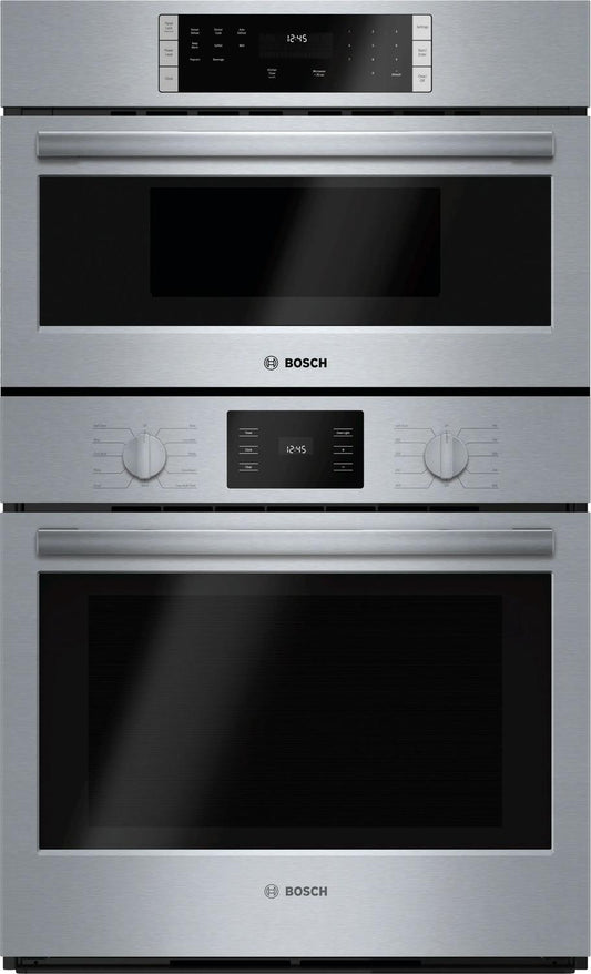 BOSCH HBL57M52UC Bosch 30"" Microwave Combination Oven 500 Series - Stainless Steel