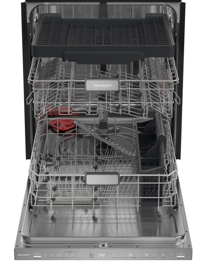 SHARP SDW6888JS Sharp 24 In. Slide-in Smart Dishwasher