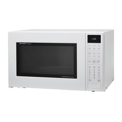 SHARP SMC1585BW Sharp Carousel Countertop Convection + Microwave Oven 1.5 Cu. Ft. 9...