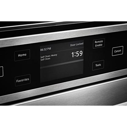 KITCHENAID KOSC504PPS KitchenAid 24"" Smart Single Wall Oven With True Convection