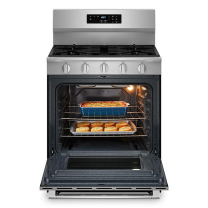 MAYTAG MFGS4030RS Maytag 30-inch Wide Gas Range With Steam Clean - 5.0 Cu. Ft.