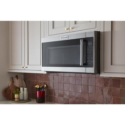 KITCHENAID KMHS120ESS Stainless Steel Kitchenaid 1000-watt Microwave With 7 Sensor FUN...