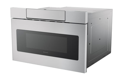 SHARP SMD2470ASY 24 In. 1.2 Cu. Ft. 950w Sharp Stainless Steel Microwave Drawer