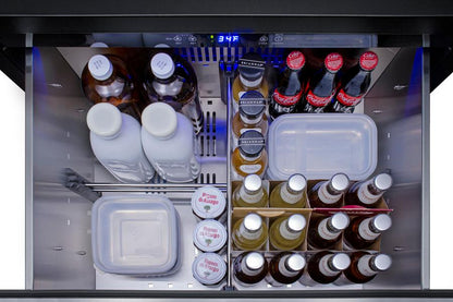 SUMMIT SPR275OS2D Summit 27"" Wide 2-drawer All-refrigerator