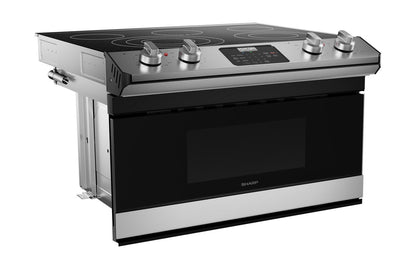 SHARP STR3065HS Sharp Smart Radiant Rangetop With Microwave Drawer Oven