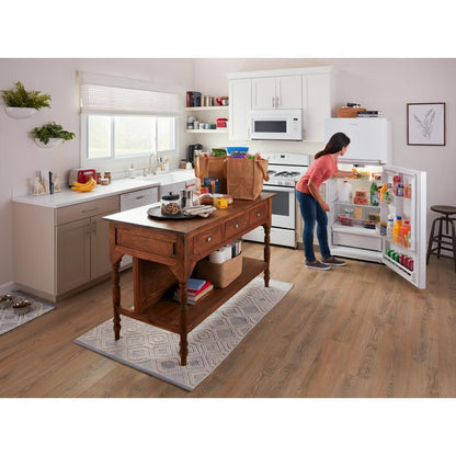 AMANA AER6303MFW 30-inch Amana Electric Range With Extra-large Oven Window - White