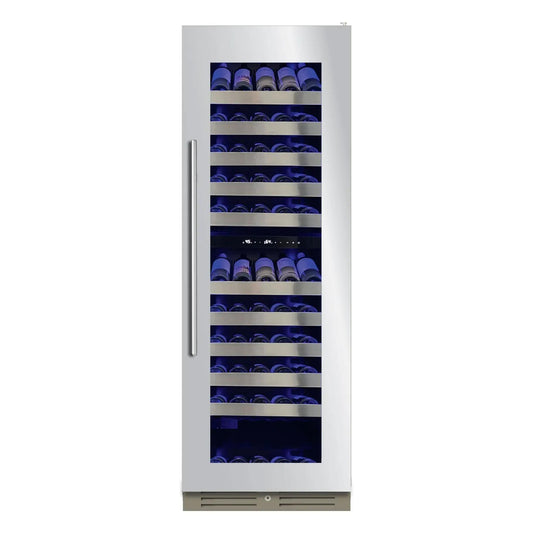 XO APPLIANCE XOU2470WDZGS XO Appliance Tall Dual Zone Wine Ss Glass