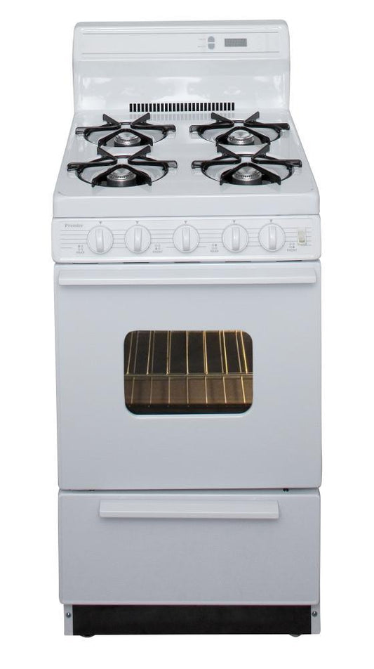PREMIER SAK220OP Premier 20-inch Gas Range (color: White)