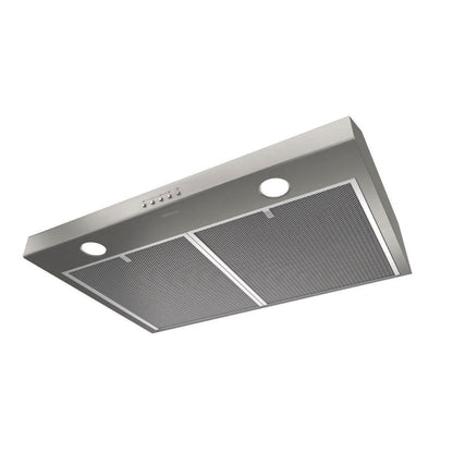 BROAN BCSQ130SS Broan Glacier 30"" 300 Cfm 1.5 Sones Stainless Steel Range Hood