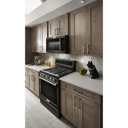 KITCHENAID KFGG500EBS Kitchenaid 30-inch 5-burner Gas Convection Range - Black Stainless