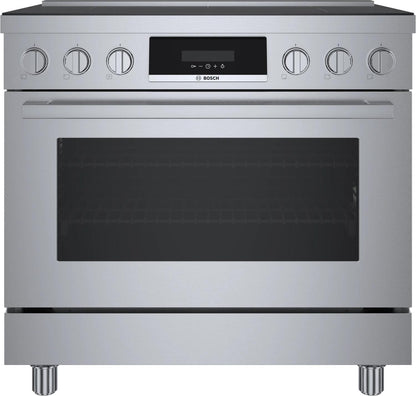 BOSCH HIS8655U 800 Series Induction Freestanding Range 36'' Stainless Steel His8655u