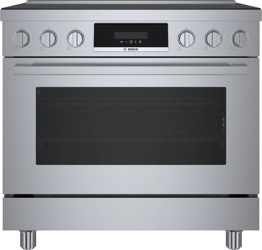 BOSCH HIS8655U 800 Series Induction Freestanding Range 36'' Stainless Steel His8655u