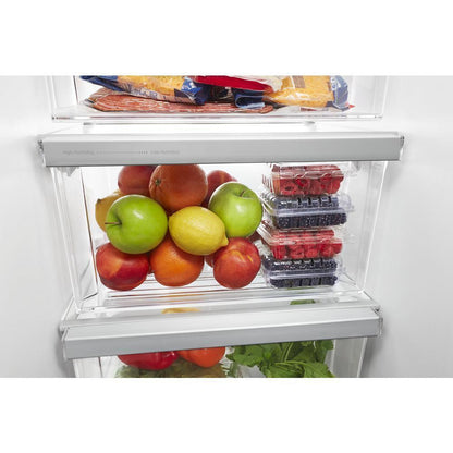 WHIRLPOOL WRS321SDHW Whirlpool 33-inch Wide Side-by-side Refrigerator - 21 Cu. Ft. - ...