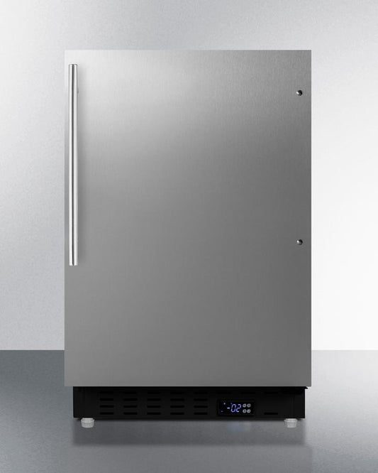 SUMMIT ALFZ37BCSSHV Summit 20"" Wide Built-in All-freezer, Ada Compliant