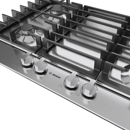 BOSCH NGM3051UC Bosch 300 Series Gas Cooktop Stainless Steel