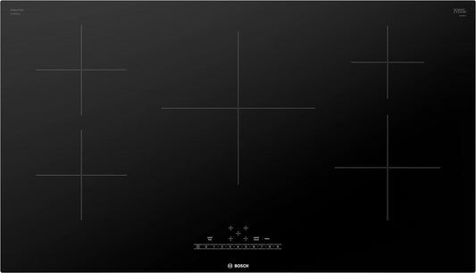 BOSCH NIT5660UC 500 Series Induction Cooktop 36'' Black, Surface Mount Without FRAM...