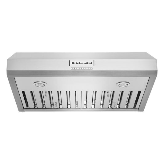 KITCHENAID KVUC600KSS 30"" 585 Cfm Motor Class Commercial-style Under-cabinet Range Hood S...