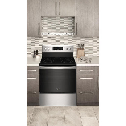 WHIRLPOOL WFE535S0LS 5.3 Cu. Ft. Whirlpool Electric 5-in-1 Air Fry Oven