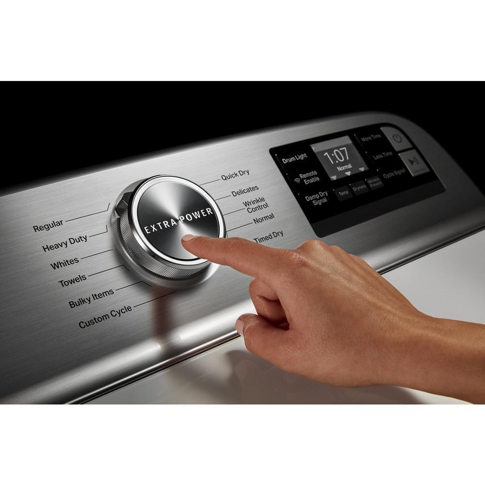 MAYTAG MGD6230HW Smart Capable Top Load Gas Dryer With Extra Power Button - 7.4 Cu. Ft.