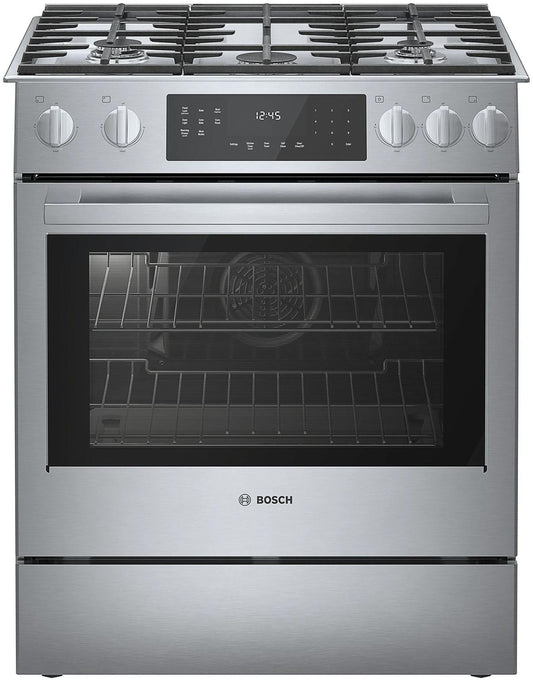 BOSCH HGI8056UC Bosch Gas Slide-in Range 30'' Stainless Steel
