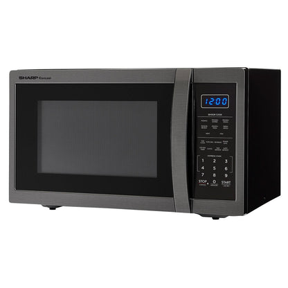 SHARP SMC1452CH Sharp Carousel Countertop Microwave Oven 1.4 Cu. Ft. 1100w Black ST...