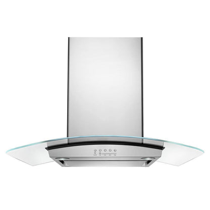 WHIRLPOOL WVW75UC0DS Stainless Steel Whirlpool 30 Inch Convertible Glass Kitchen VENT...