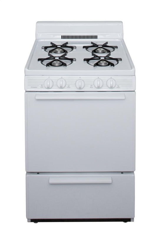 PREMIER SCK100OP Premier 24 In. Freestanding Gas Range In White