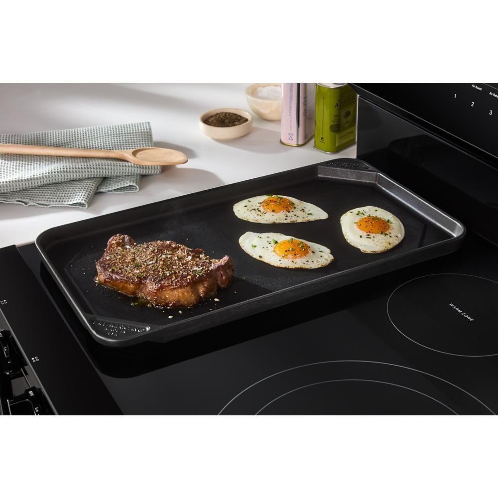 WHIRLPOOL WFES7530RB 30-inch Smart Electric Range With Air Cooking Technology, WIPECLEAN...