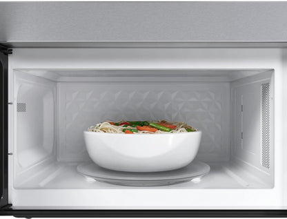 BOSCH HMV1055U 100 Series Over-the-range Microwave 30"" Left Sideopening Door, STAI...