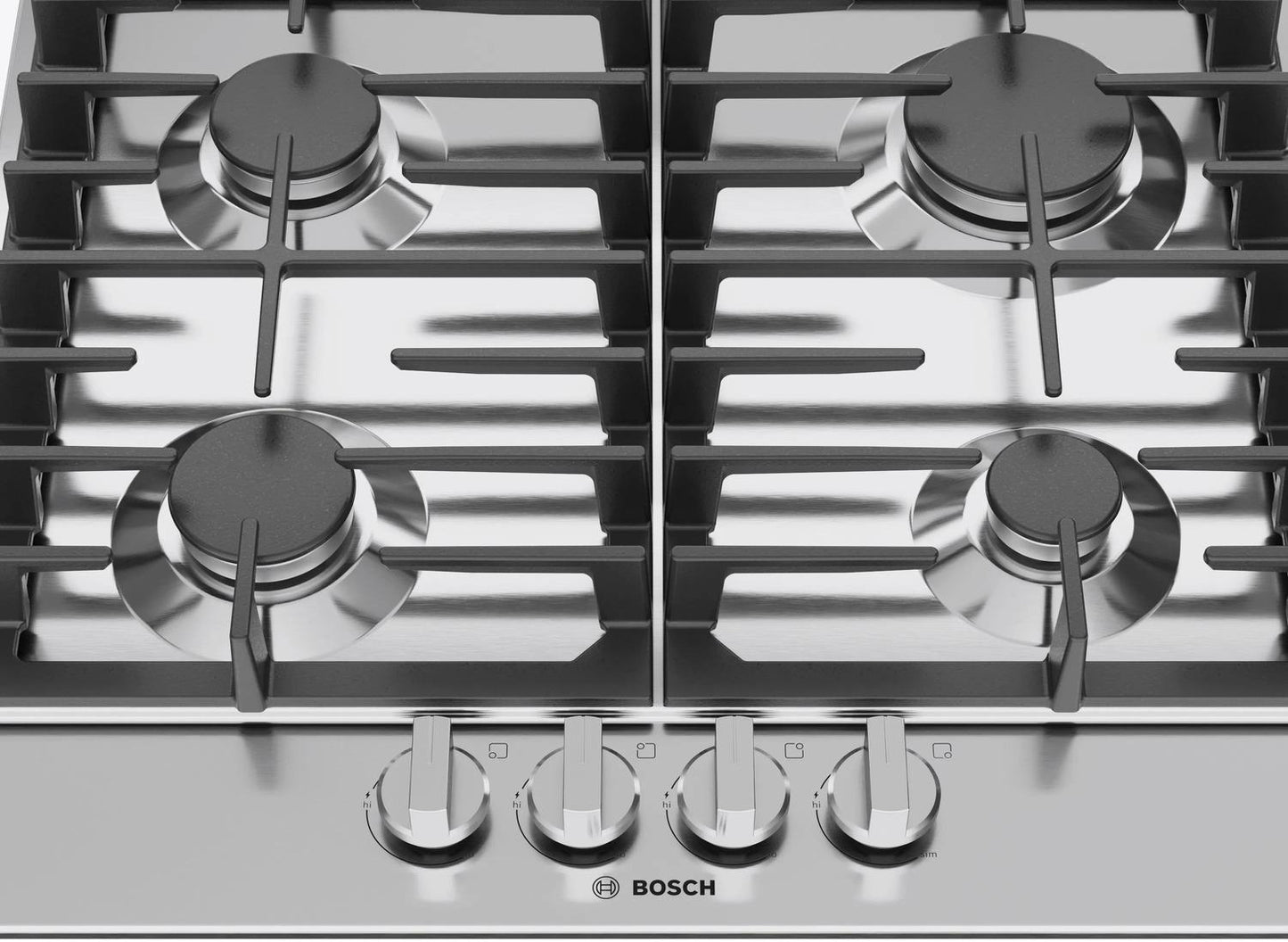 BOSCH NGM3450UC Bosch 300 Series Gas Cooktop Stainless Steel