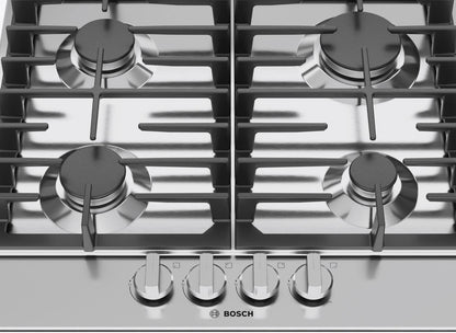 BOSCH NGM3450UC Bosch 300 Series Gas Cooktop Stainless Steel