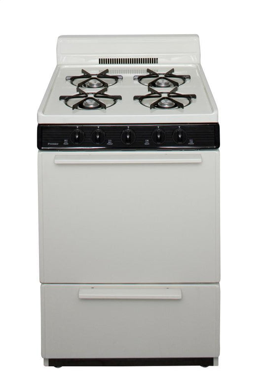PREMIER SCK100TP Premier 24-inch Gas Range (color: Biscuit)