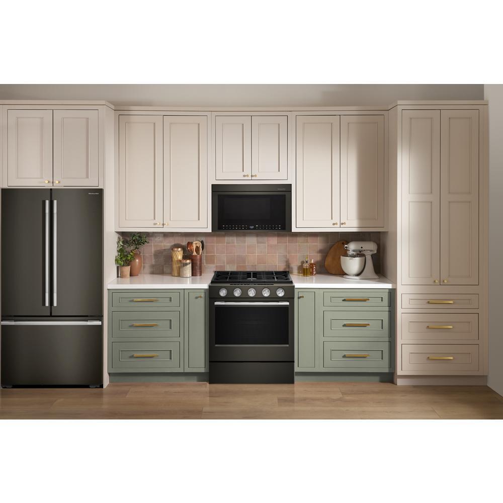 KITCHENAID KSGS530SBE KitchenAid 30-inch 5-element Gas Slide-in Convection Range