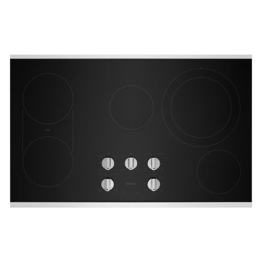 MAYTAG MEC8836HS Maytag 36-inch Electric Cooktop With Reversible Grill and Griddle