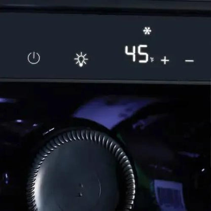 XO APPLIANCE XOU15WGBSL XO Appliance Wine Cooler 15"" Black Stainless Lh