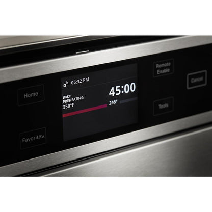 KITCHENAID KOSC504PPS KitchenAid 24"" Smart Single Wall Oven With True Convection