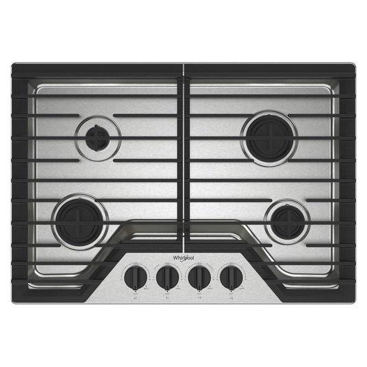WHIRLPOOL WCGK3030PS Whirlpool 30-inch Gas Cooktop With Speedheat Burners