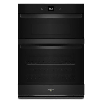 WHIRLPOOL WOEC5027LB 5.7 Total Cu. Ft. Combo Wall Oven With Air Fry When Connected*