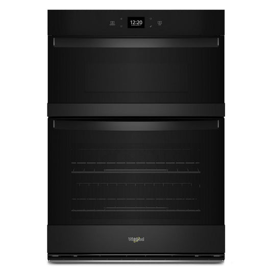 WHIRLPOOL WOEC5027LB 5.7 Total Cu. Ft. Combo Wall Oven With Air Fry When Connected*