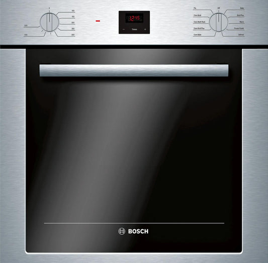BOSCH HBE5453UC Bosch 500 Series Single Wall Oven 24'' Stainless Steel Hbe5453uc