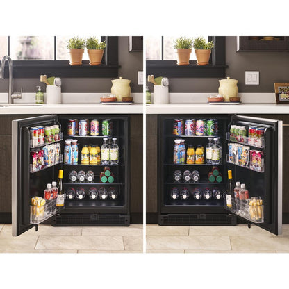 WHIRLPOOL WUR50X24HZ Whirlpool 24-inch Wide Undercounter Refrigerator - 5.1 Cu. Ft. -...